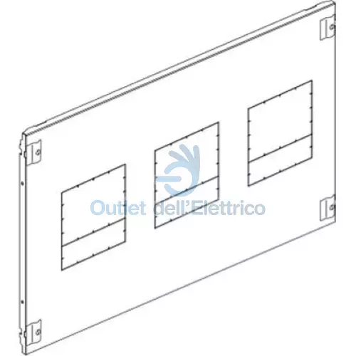 Bticino Mas Panneau 1/4 Giro M250-630 L=850 9781 / Tnq