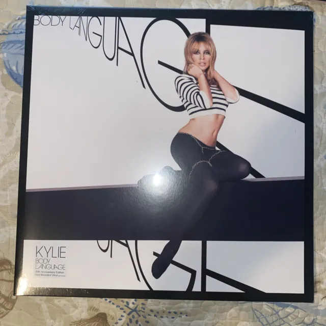 Kylie Minogue Body Language Red Vinyl Lp Ships From USA In Hand Mint