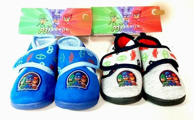 Pantofole PJMASKS bambino bimbo a strappo antiscivolo calde e comode nuovo