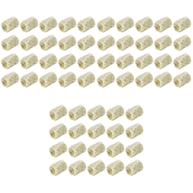 120 Pcs Cubes Pour La Culture Hydroponique De Hors-sol Cylindrique