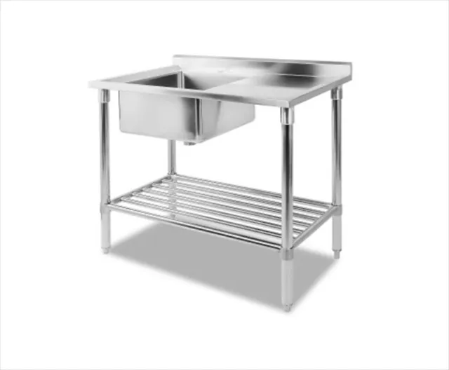 Cefito 100x60cm Stainless Steel Sink Bench