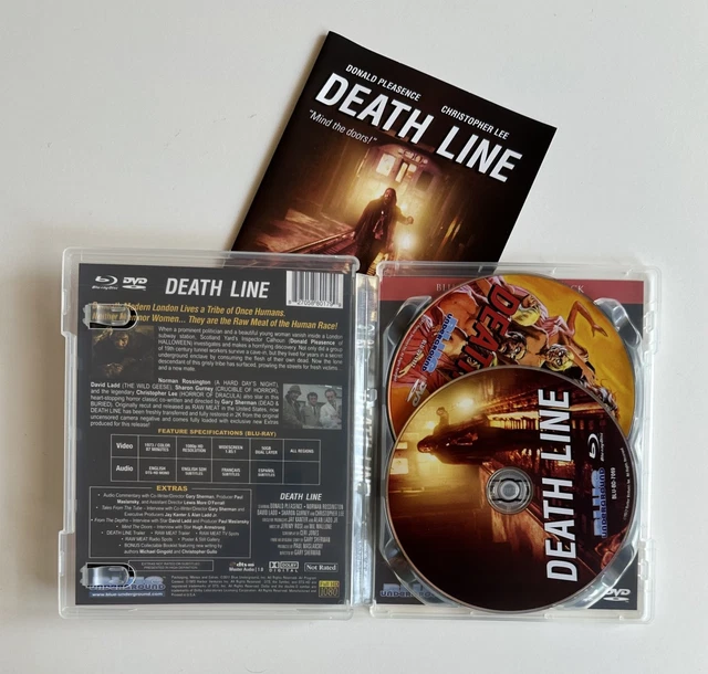 DEATH LINE [AKA Raw Meat] (Blu-ray + DVD w/ Booklet) Region Free Horror ...