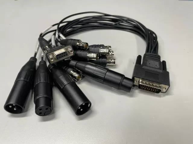 BLACKMAGIC DESIGN Breakout Cable-BMDCABBDLKHDEXT-For DeckLink HD Extreme &Studio