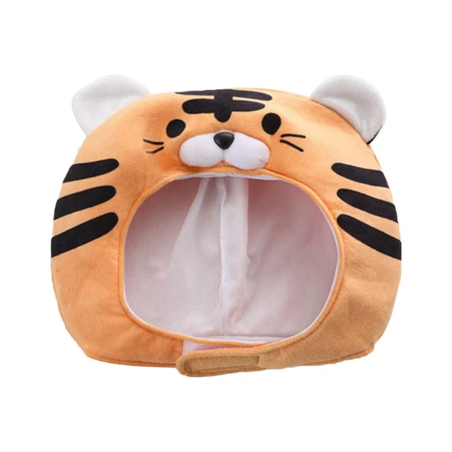 Gorro Invierno Año Regalos Fiesta Tigre Cabezal Animales de peluche Corto