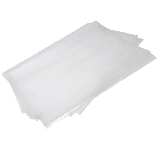 Heavy Duty PE Thick 3 Mil Open-End Plastic Packaging Bags/Clear - 18X24-100 Bag