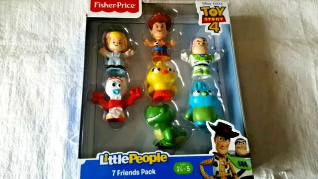 Toy Story Fisher-Price Little People - Paquete de 4 figuras