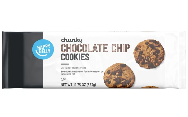 Happy Belly Chunky Chocolate Chip Cookies, 11.75 Ounce
