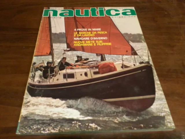 Rivista Nautica giornale NAUTICA anno XVI n° 178 Gennaio Febbraio 1977