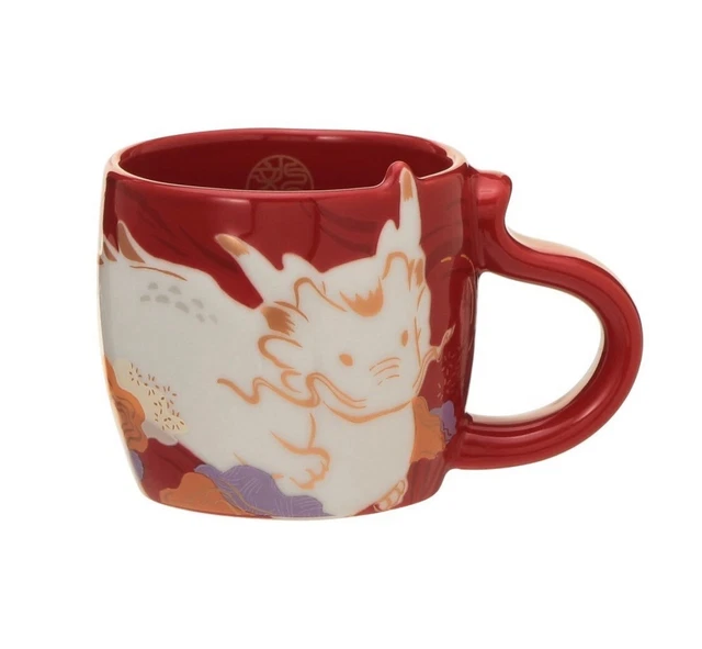 STARBUCKS JAPAN 2024 New Year Limited Zodiac Dragon Coffee Mug Cup 60.