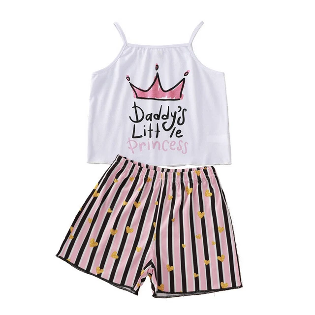 T-shirt gilet top gilet top + set pantaloncini 2