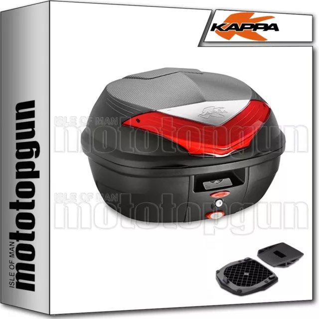 Kappa Top Case K355N + Support Yamaha Fz1 1000 Fazer 2015 15