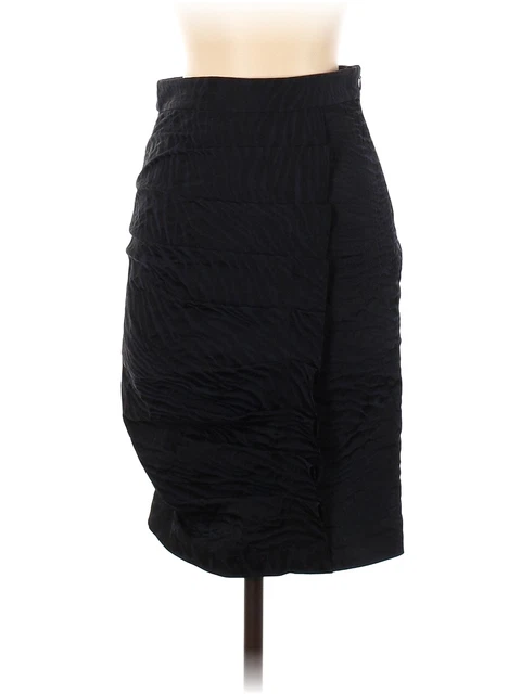 Diane von Furstenberg Women Black Casual Skirt 2