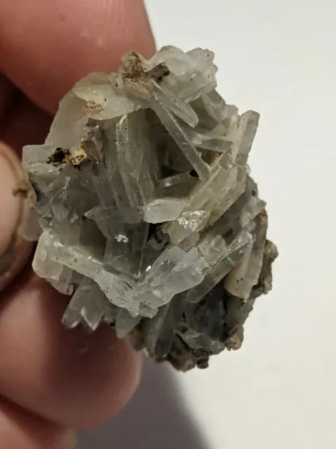 Blue Barite Crystal Cluster PAGA Mine, GA Georgia Baryte