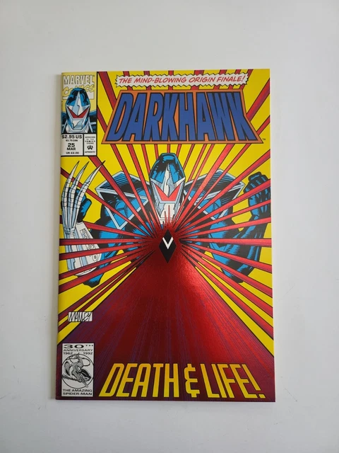 Darkhawk #25  ~ VF/NM ~ 1993 Marvel Comics RED FOIL