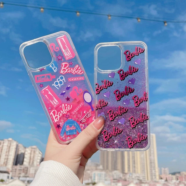 BARBIE MIRROR CASE for iPhone 13 14 15 pro max Shockproof Phone