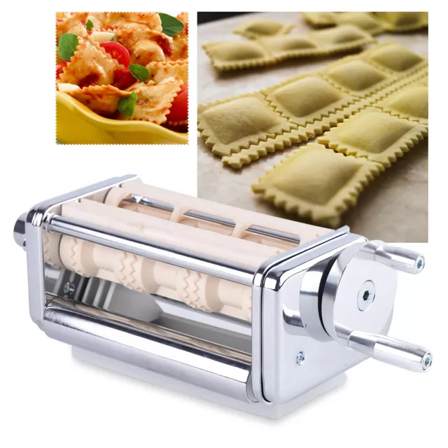 For  Pasta Roller Cutter Set,Ravioli Maker Stand Mixer Attachment Kit