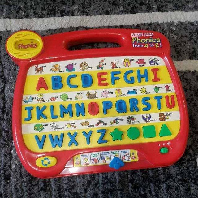 VTECH LITTLE SMART Phonics From A to Z - Alphabet Toy £17.30 - PicClick UK