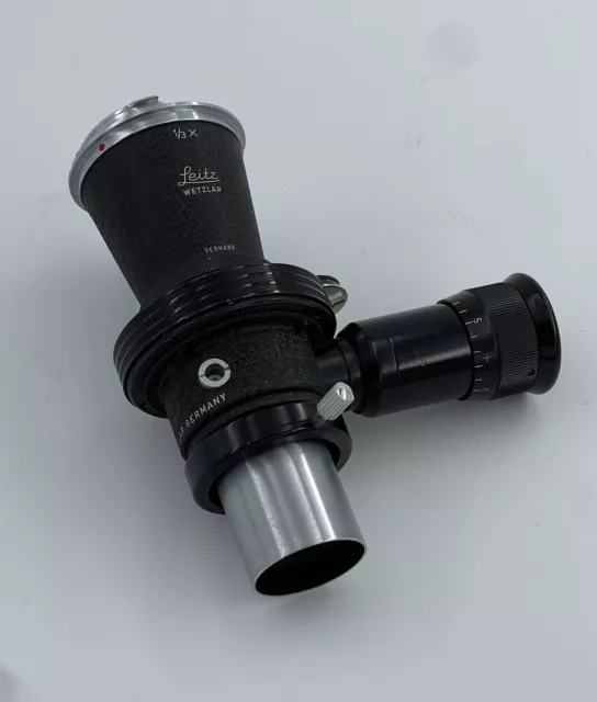 Leitz Mikas 1/3x microscope adapter Mikroskop