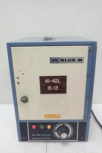 Blue M Company Model SW-11TA Single-Wall Transite Oven