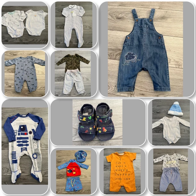 vestiti bambini pacchetto 3-6 mesi.          (285)