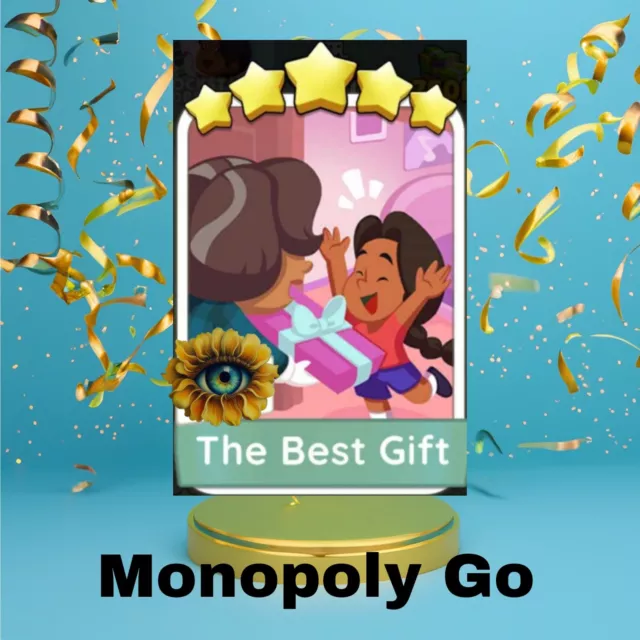 The Best Gift Go 5 Star Rare Sticker (INSTANT)