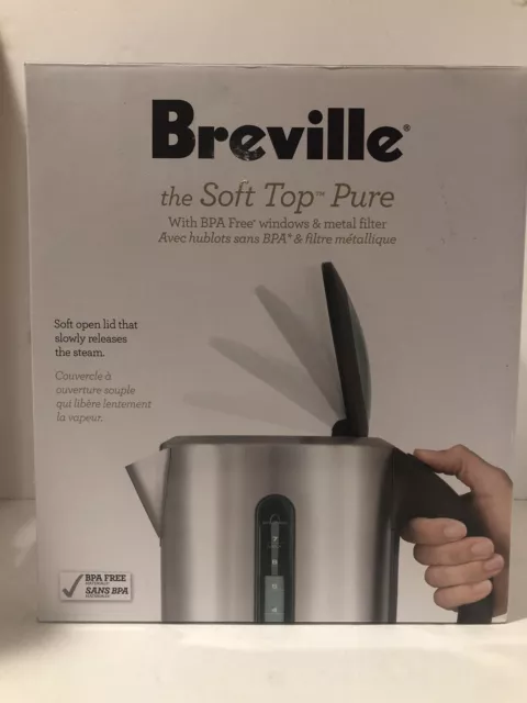 Breville Tea Kettle Brushed Stainless Steel Model BKE700 BSSUSC