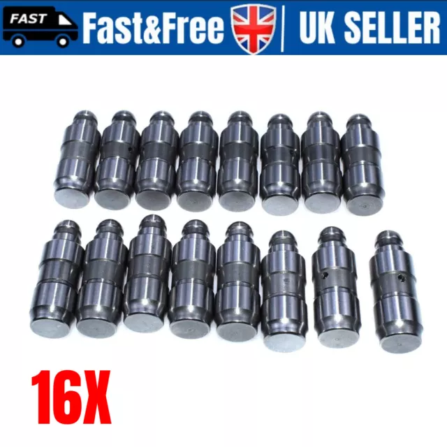 16PCS Hydraulic Follower Value Lifter Tappets For OPEL Vauxhall Astra 1.2 1.4