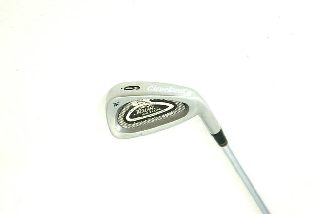 Cleveland Golf Talon compensé 588 forgé satiné pour homme (gaucher, 50 degrés, tige en acier