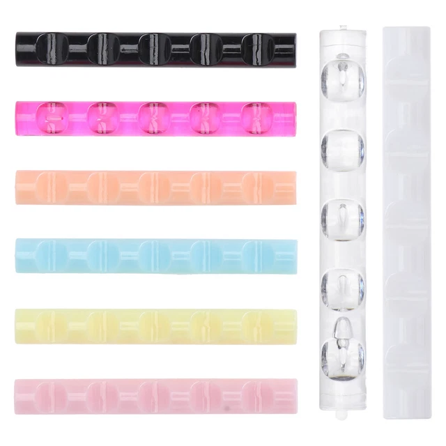 8 piezas Lápiz Arte para Uñas Soporte Marca- Pincel Organizador Pintura de Uñas Pluma Pincel Ste