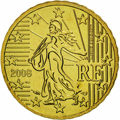 [#461704] Monnaie, France, 10 Euro Cent, 2008, FDC, Laiton, KM:1410