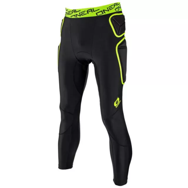 Oneal  Mx Gear Trail Lime Black Under Armour MTB Motocross Padded Pants