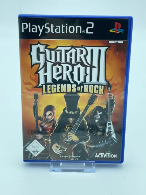 Guitar Hero III: Legends of Rock (Sony PlayStation 2 PS2) (funziona)