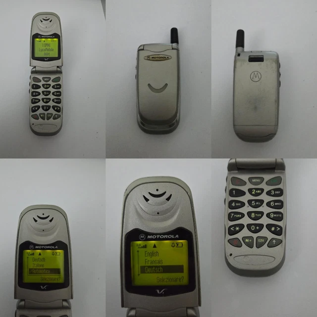 MOTOROLA V3688 NUOVO DATTERO GSM STARTAC 1999 ORIGINALE SCATOLA E MOTOROLA V3688 NUOVO DATTERO GSM STARTAC 1999 ORIGINALE SCATOLA E