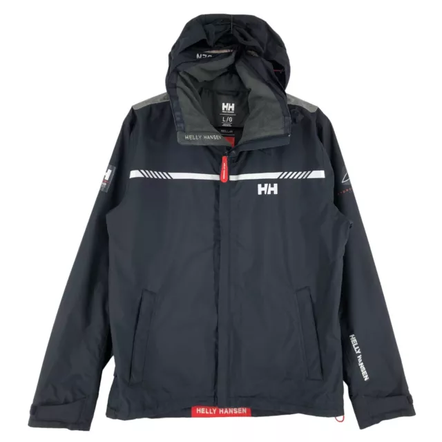 Helly Hansen Helly Tech Impermeabile con Cappuccio Cappotto Giacca Uomo Taglia L