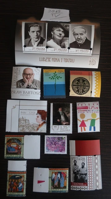 Polnische Briefmarken 4. Quartal - 2015