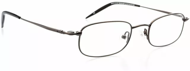 Optical Eyewear - Rectangle, Metal Full Rim Frame - Prescription Eyeglasses RX