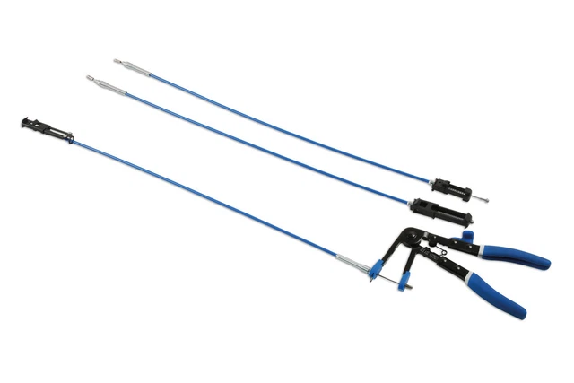 Laser Tools 7408 Collier Serrage Tuyau Pince Set - Interchangeables