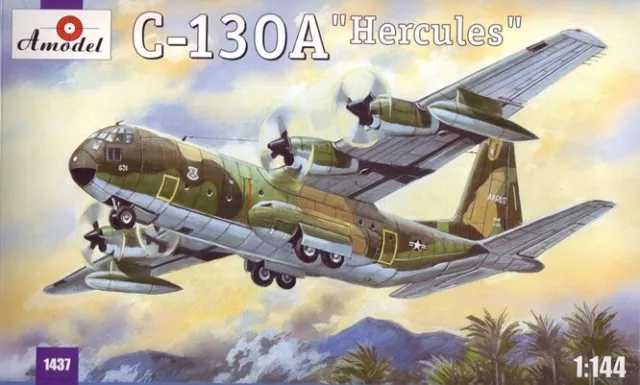 Amodel AMO1437 - 1:144 C-130A "Hercules" - Neu