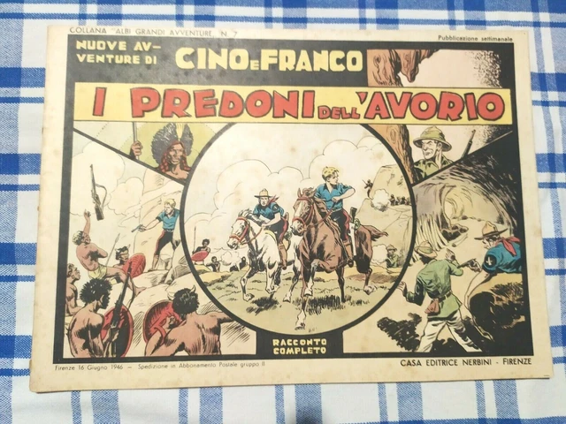 Fumetti collana Albi grande avventure il solitario della foresta nerbini editore
