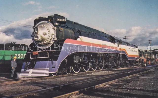 AMERICAN FREEDOM TRAIN Southern Pacific Locomotive #4449 CA Coast Daylight 7x11
