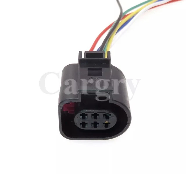 6 PIN THROTTLE Body Connector Plug Socket Wiring Repair Loom - 1J0973713 VW Audi £8.99 - UK