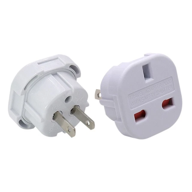 UK TO USA Travel Plug Adapter PACK Dominican Thailand Mexico Canada NZ