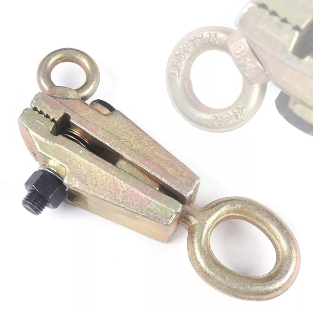 2-Way 5 Ton Clamp Frame Back Self-Tightening Auto Body Repair Pull Clamp Fixture