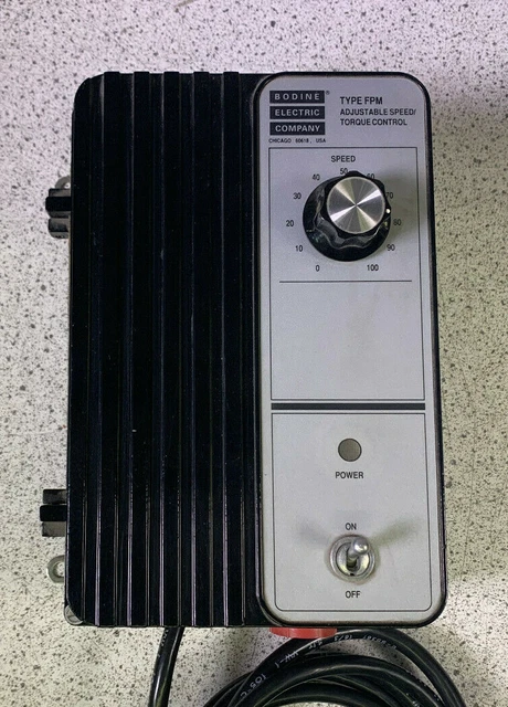 BODINE ELECTRIC 815 Filtered SCR DC Basic Speed Control $149.99 ...
