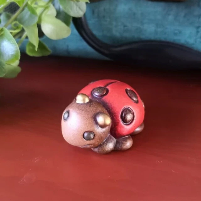 Thun coccinella rossa in ceramica in ottime condizioni