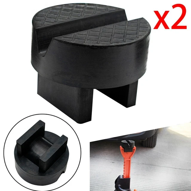 Hot Solde Durable Essieu Support Bloc 2Pcs 3 Tonnes Noir Cadre Poignée de Rail