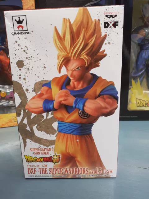 DRAGON BALL Z Dxf The Super Warriors Goku Sangoku SS2 BANPRESTO Figurine Neuf