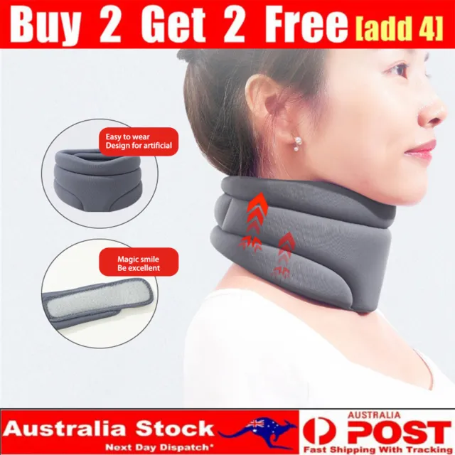 CerviCorrect Neck Brace,CerviCorrect Neck Brace by Healthy Lab Co,Cervical  Neck Brace for Snoring,Neck Brace for Neck Pain and Support,Soft Foam Neck