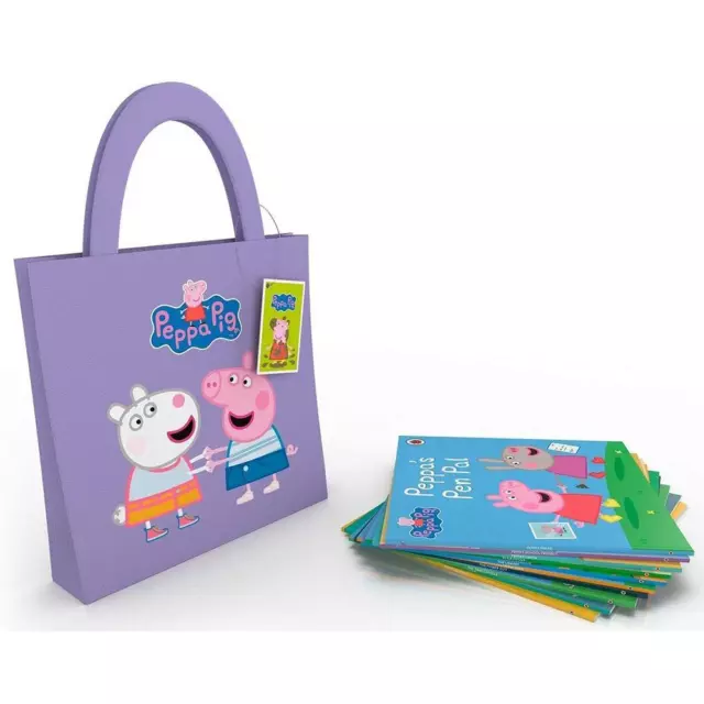 Peppa Pig 10 Book Bag Collection by Ladybird