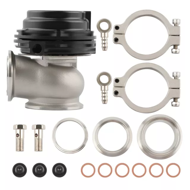 38mm Wastegate External Turbo FÜR TIAL MVS V-BAND mit Clamp FLANGES